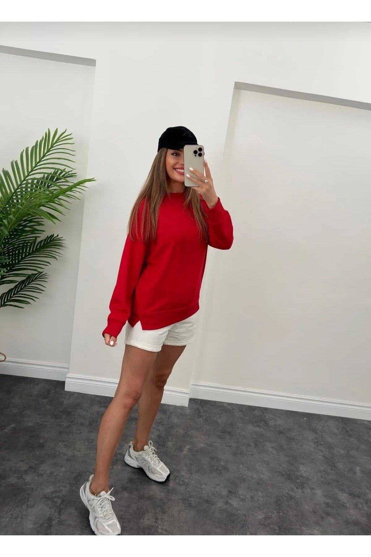 Basic Salaş Sweatshirt