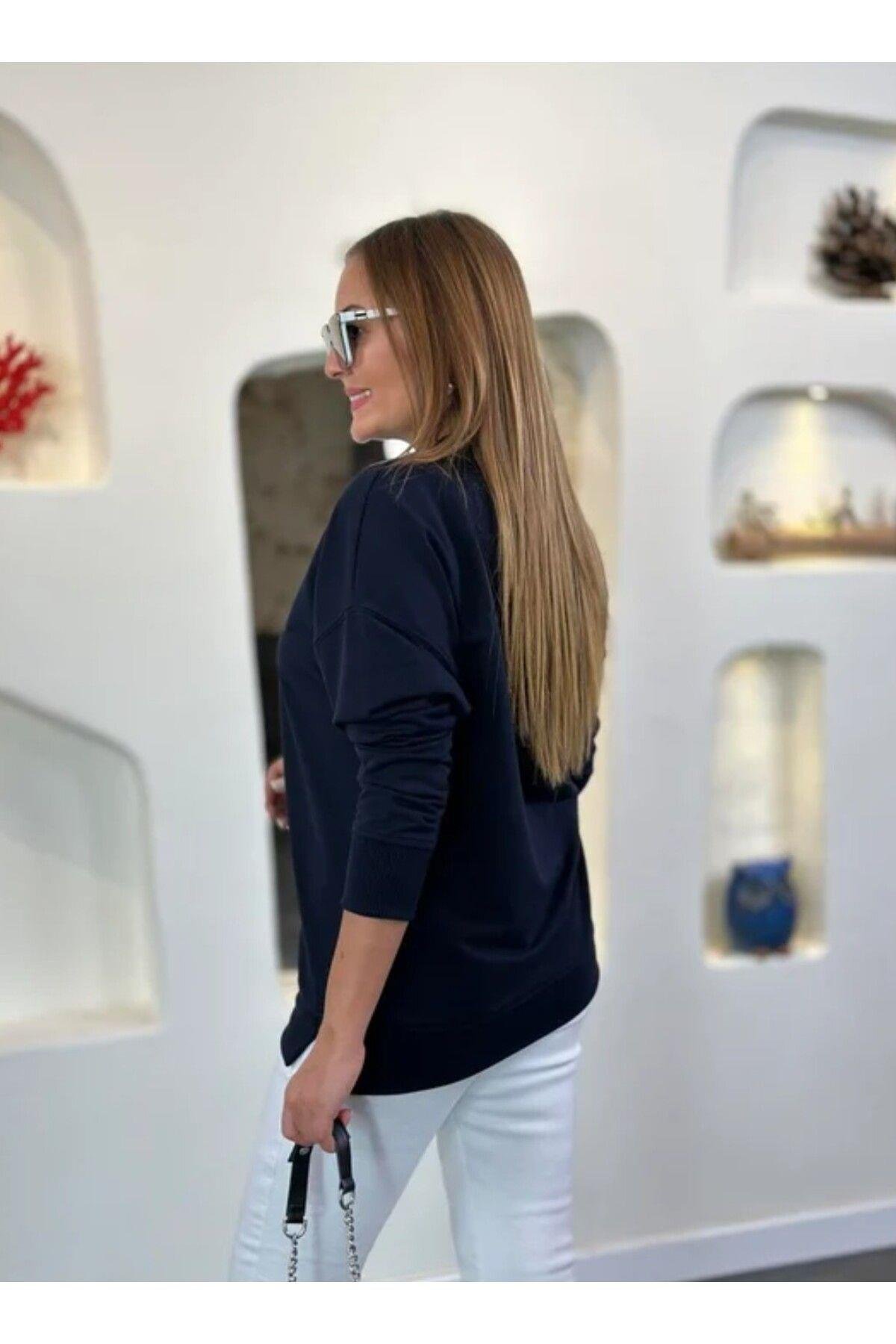Basic Salaş Sweatshirt
