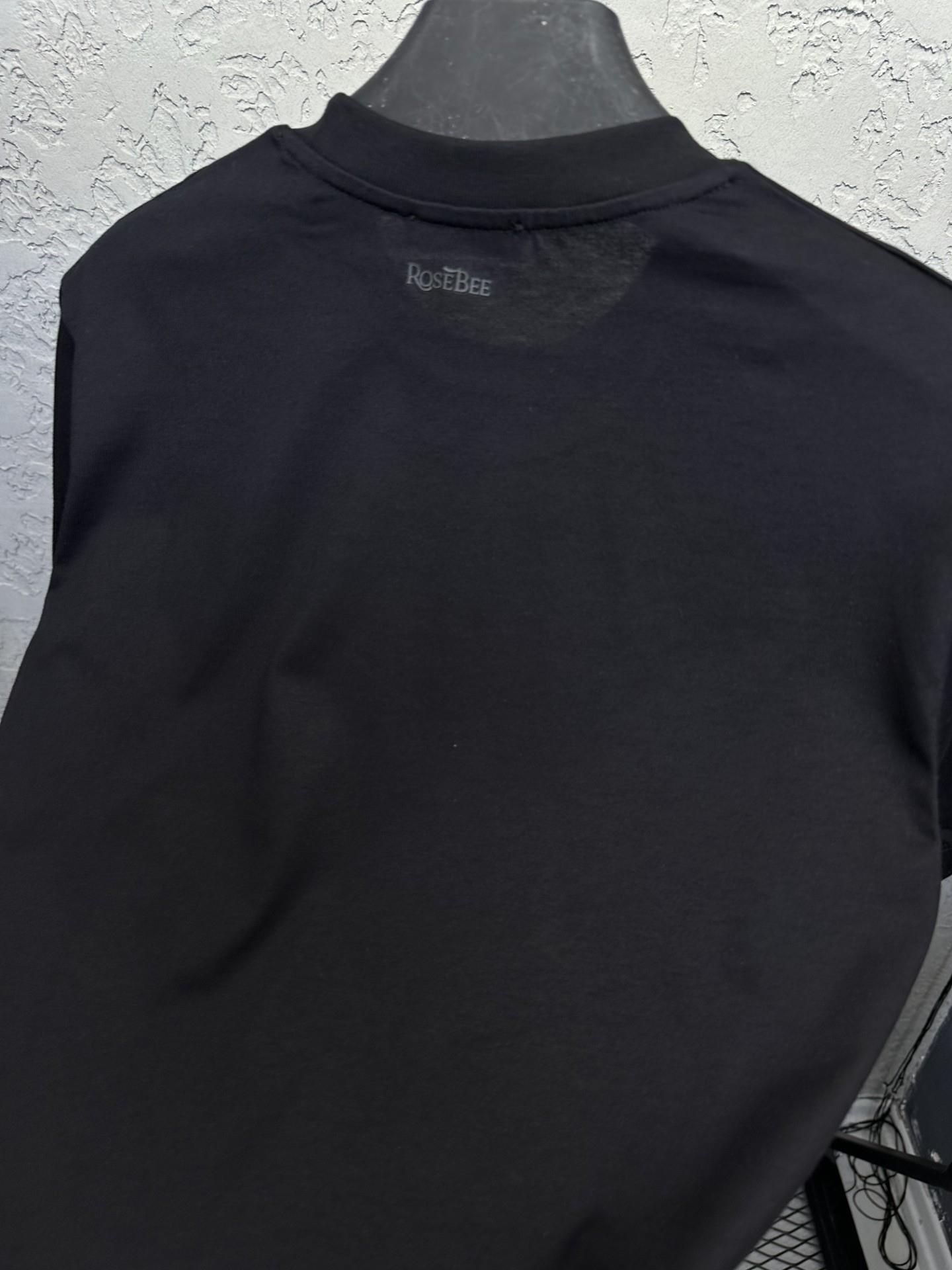 BEE BLACK Sıfır Yaka Basic T-shirt