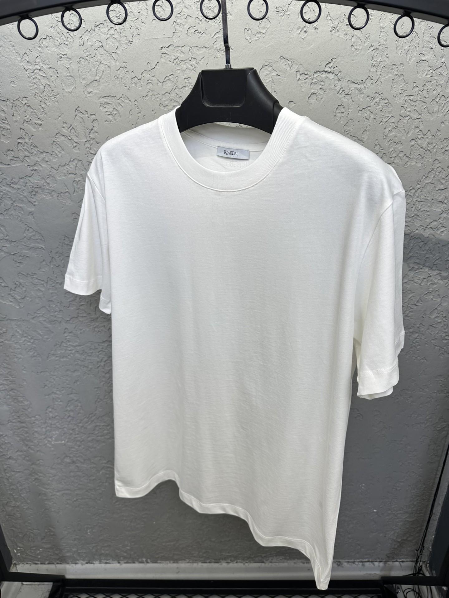 BEE ECRU Sıfır Yaka Basic T-shirt
