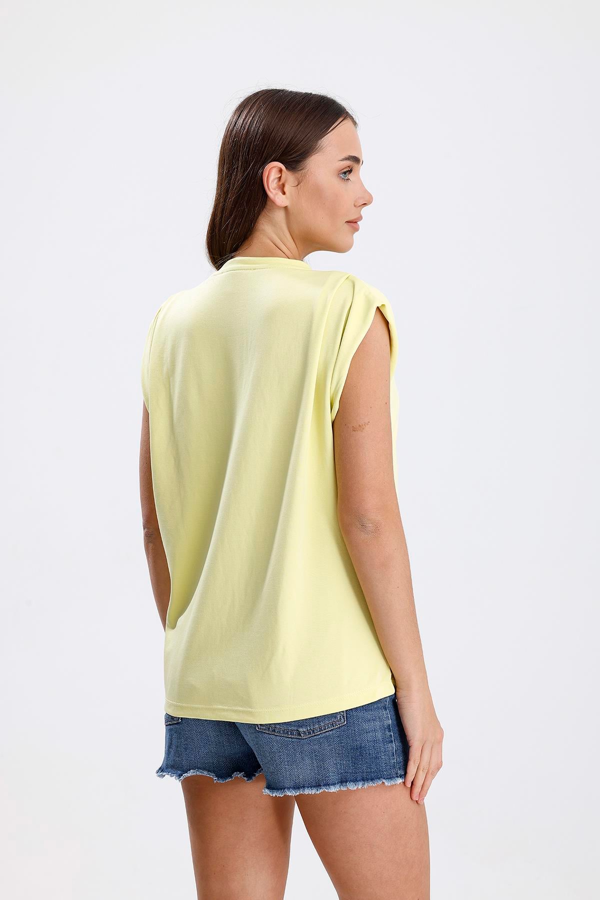 Butter Yellow Pike Modal Tshirt