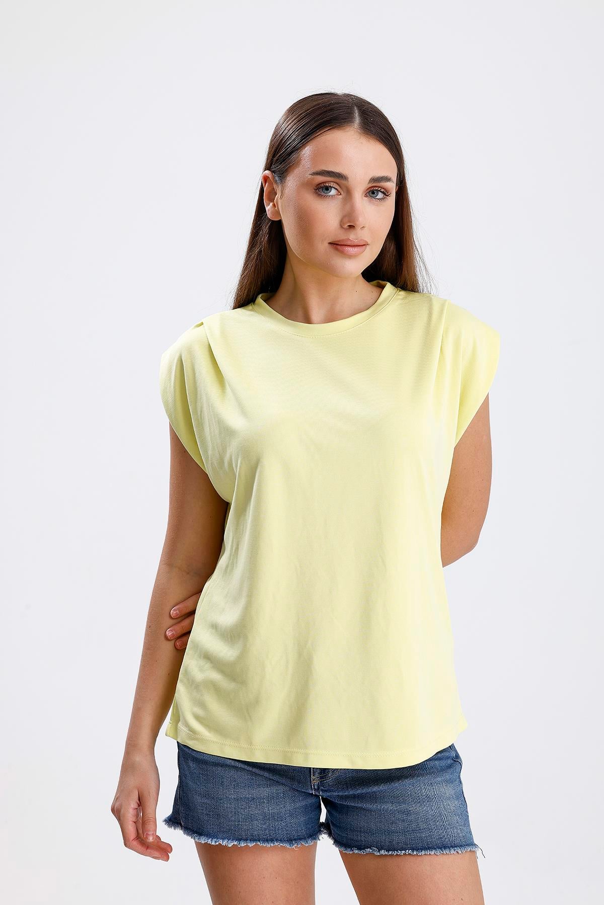 Butter Yellow Pike Modal Tshirt