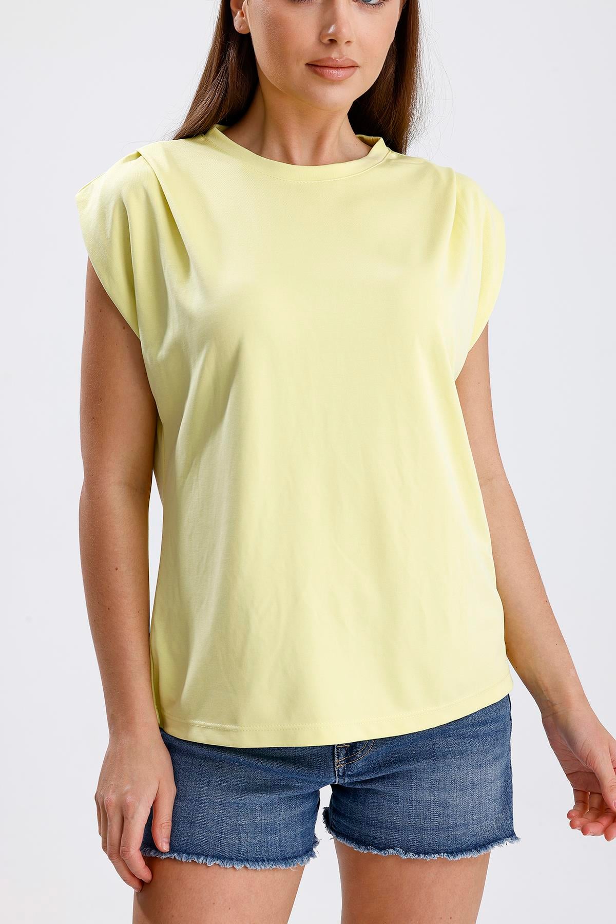 Butter Yellow Pike Modal Tshirt