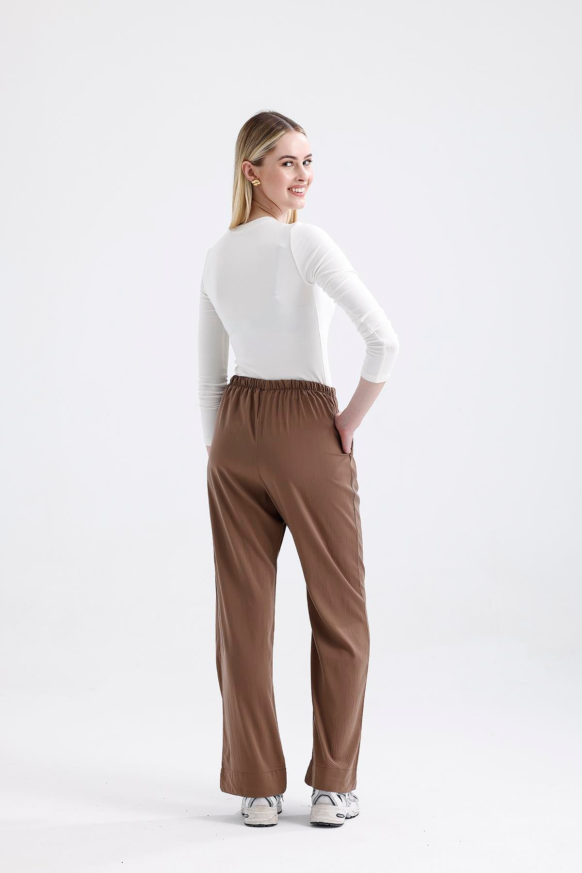Soft Brown Modal Bol Paça