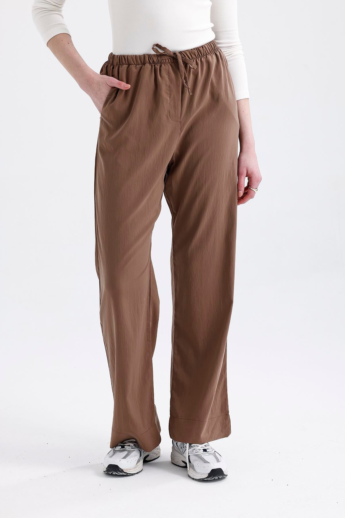Soft Brown Modal Bol Paça