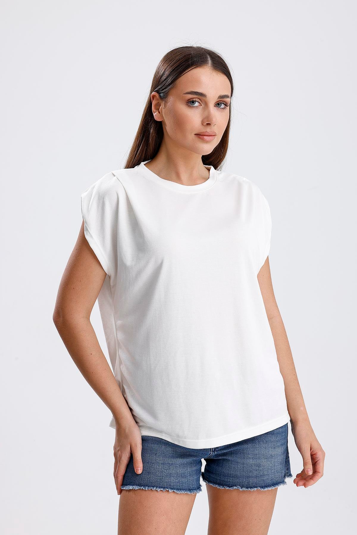 White Pike Modal Tshirt