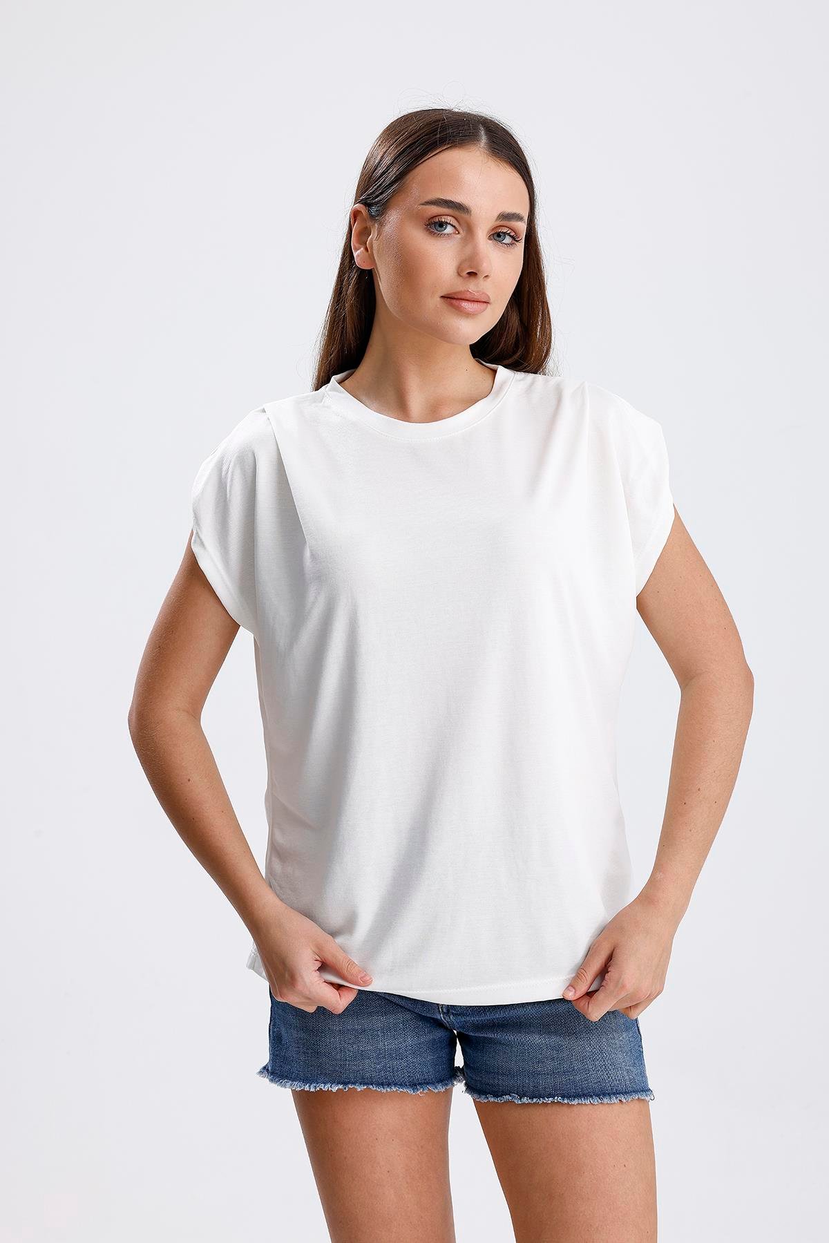 White Pike Modal Tshirt