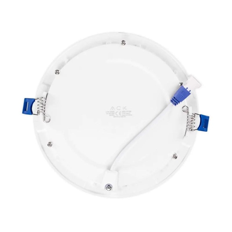 ACK 12 W Led Panel - Beyaz Işık (6500K) - Beyaz Kasa - Yuvarlak - Sıva Altı - AP01-01230