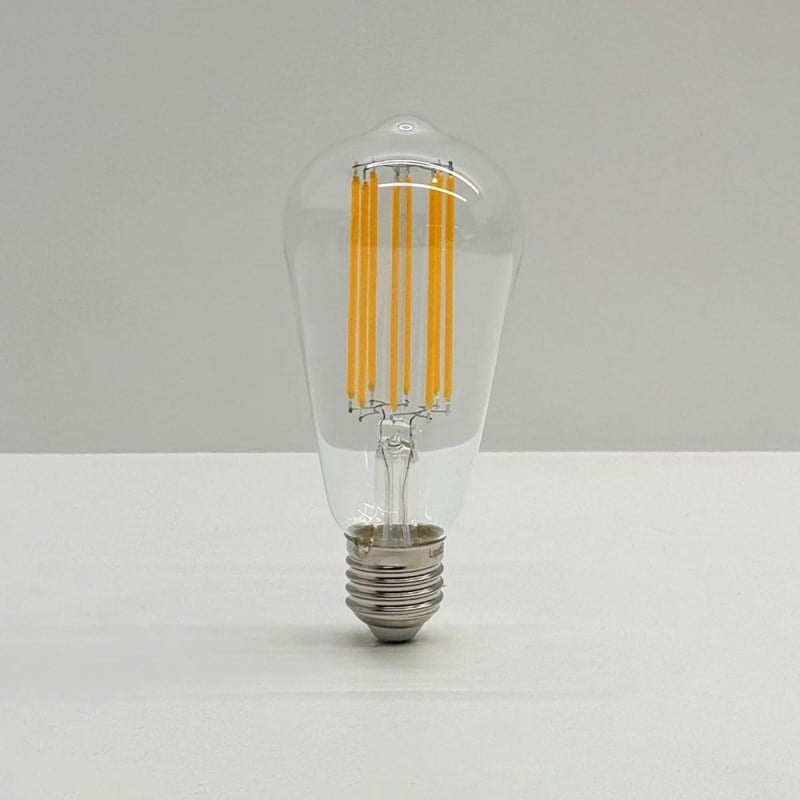 CATA 8 W ST64 Flamanlı Rustik Led Ampul - Gün Işığı (3000K) - E27 - CT-4353G
