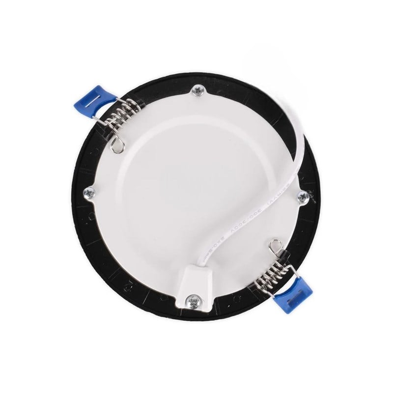 CATA 6 W Led Panel - Beyaz Işık (6500K) - Siyah Kasa - Yuvarlak - Sıva Altı - CT-5125B