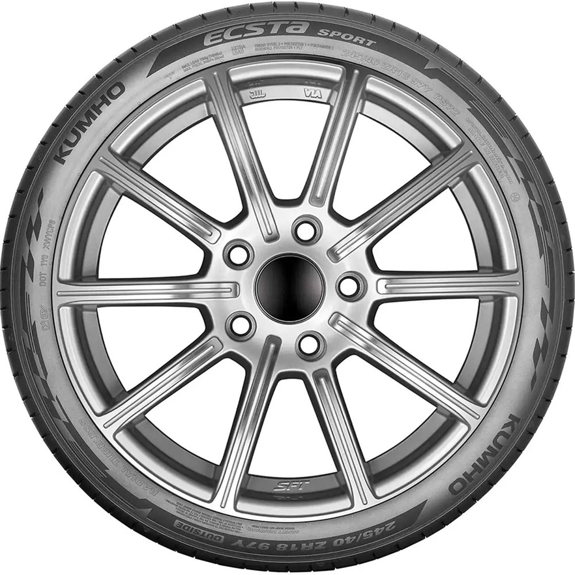 245/40R18 97Y XL Ecsta Sport PS72 Kumho
