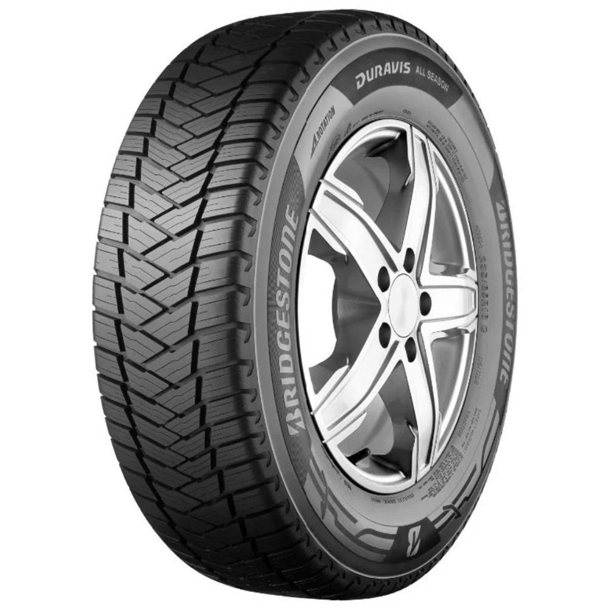 Bridgestone Duravis All Season 195/65R16C 104/102T M+S 3PMSF