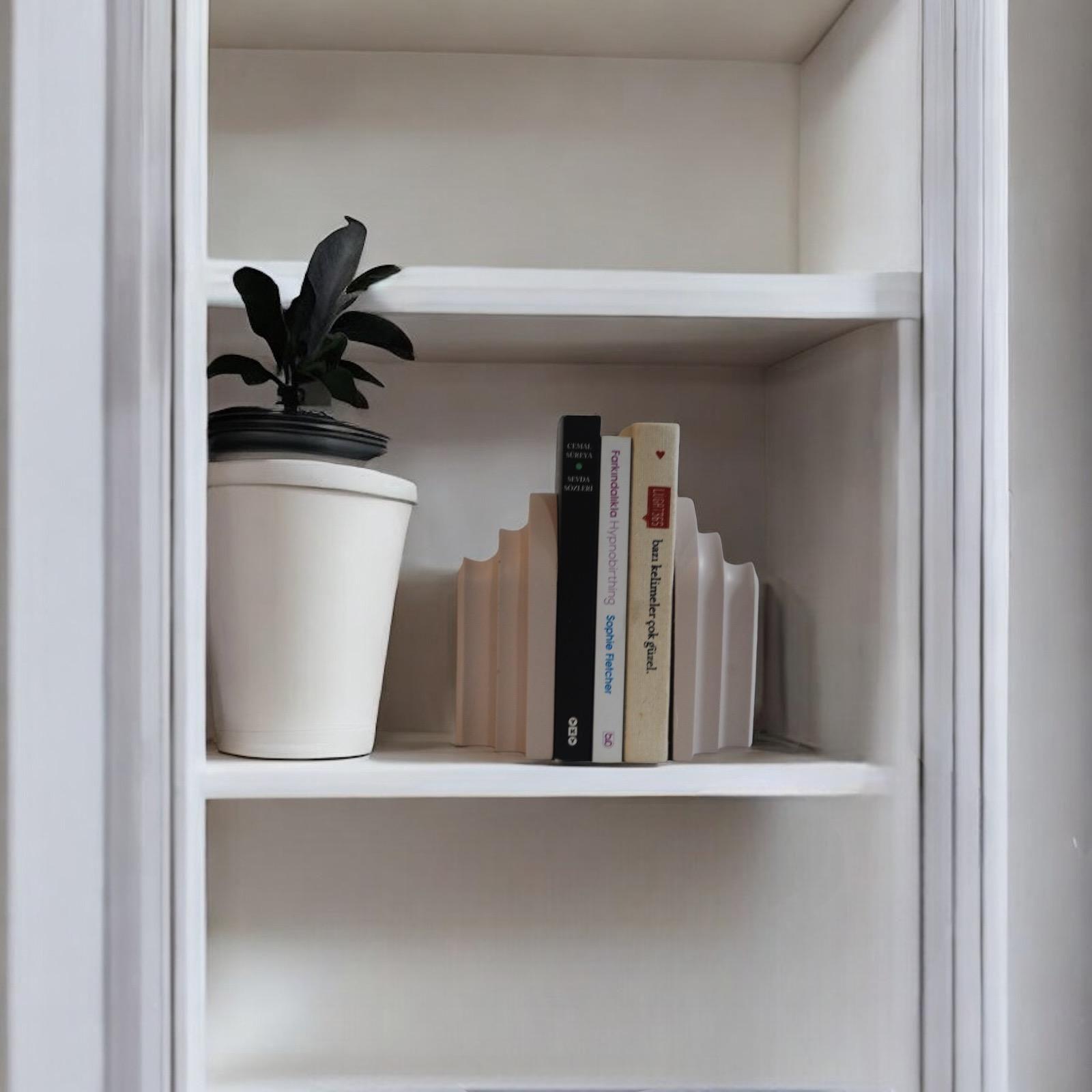 2'li Sutün Kitap Tutucu