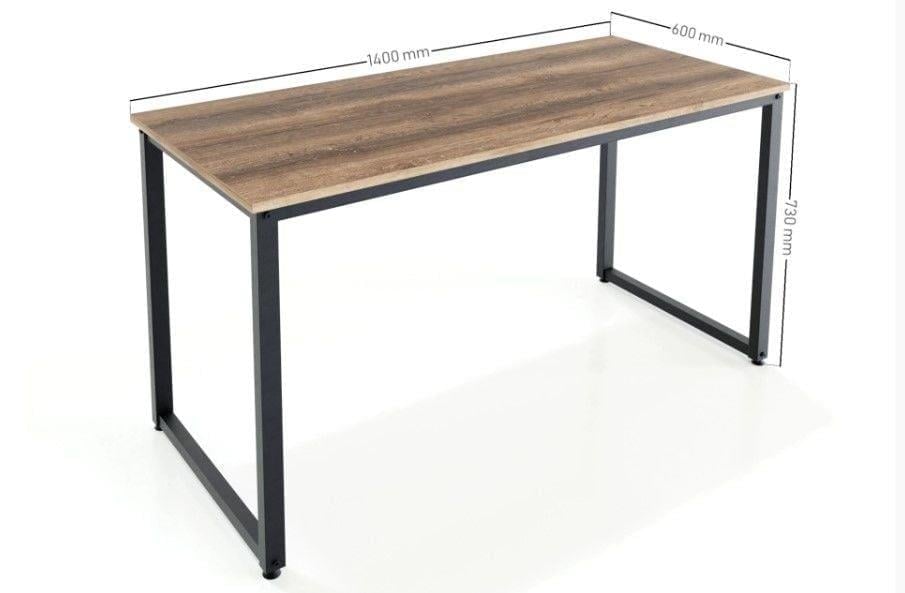 Ceramical Çalışma Masası 140 - Barok Ceviz
