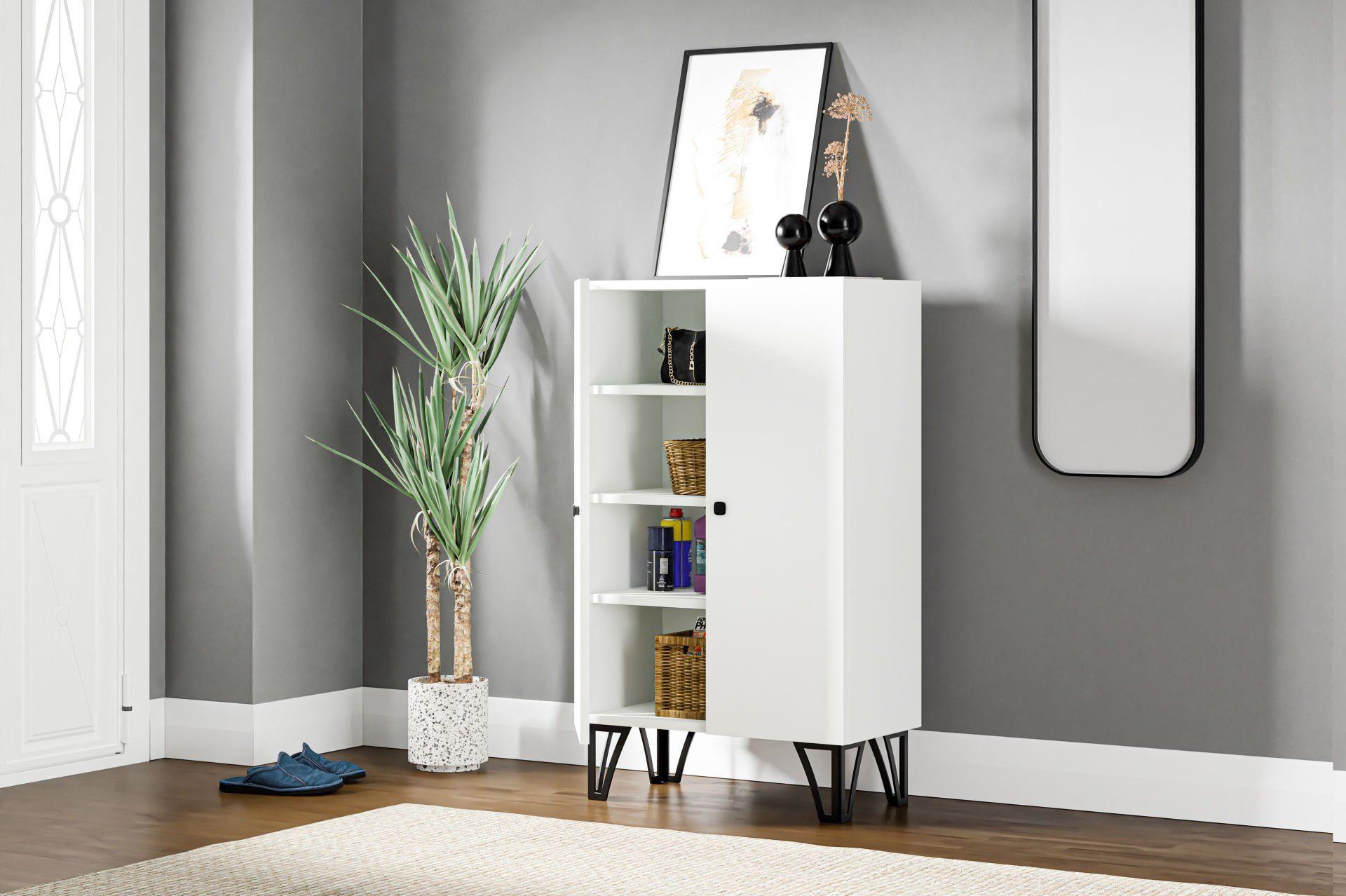 Ceramical Dls3 Çok Amaçlı Dolap, Mutfak Dolabı - Beyaz
