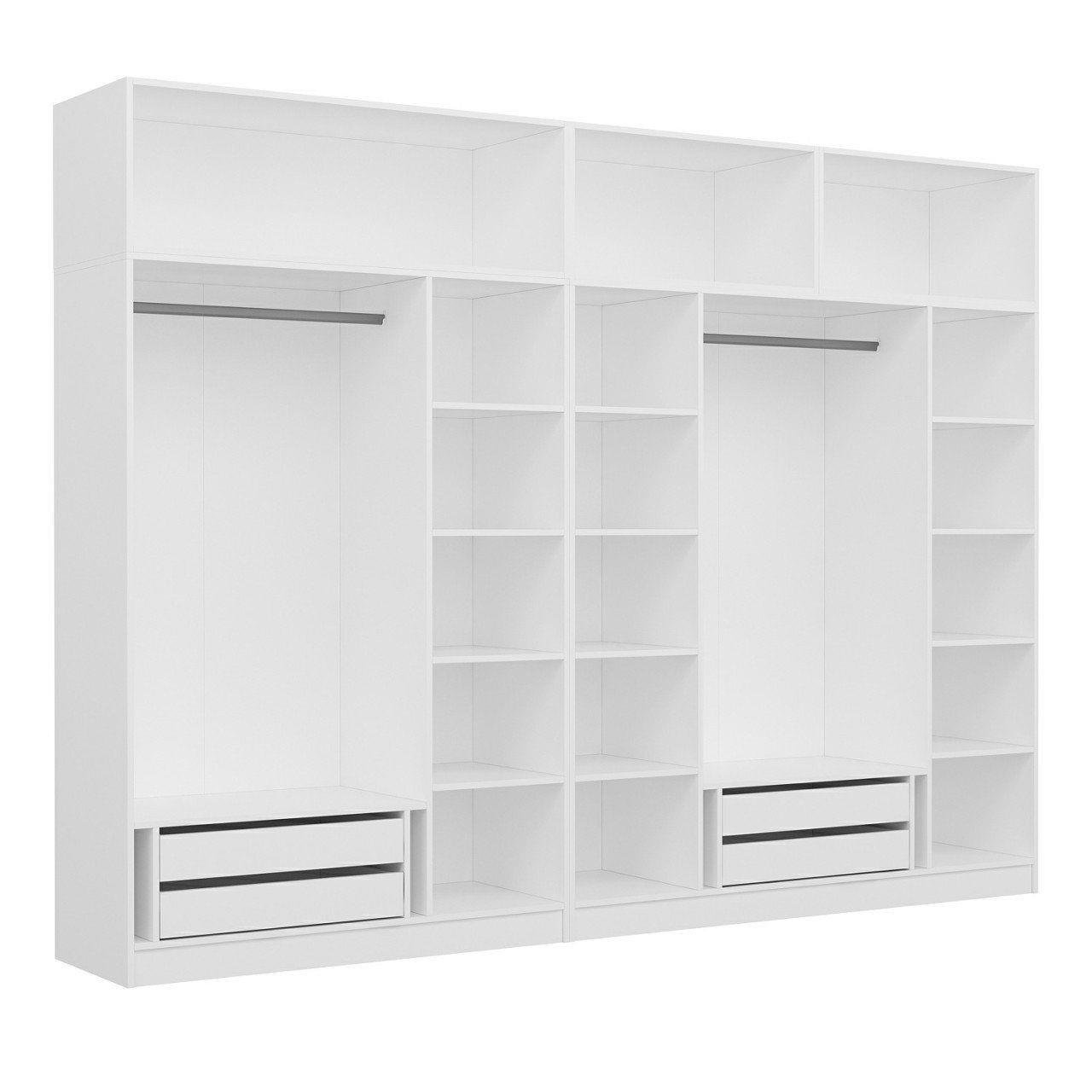 Ceramical Kts2 Modern Kitaplık / 5 Raflı - 60x180 Cm - Beyaz
