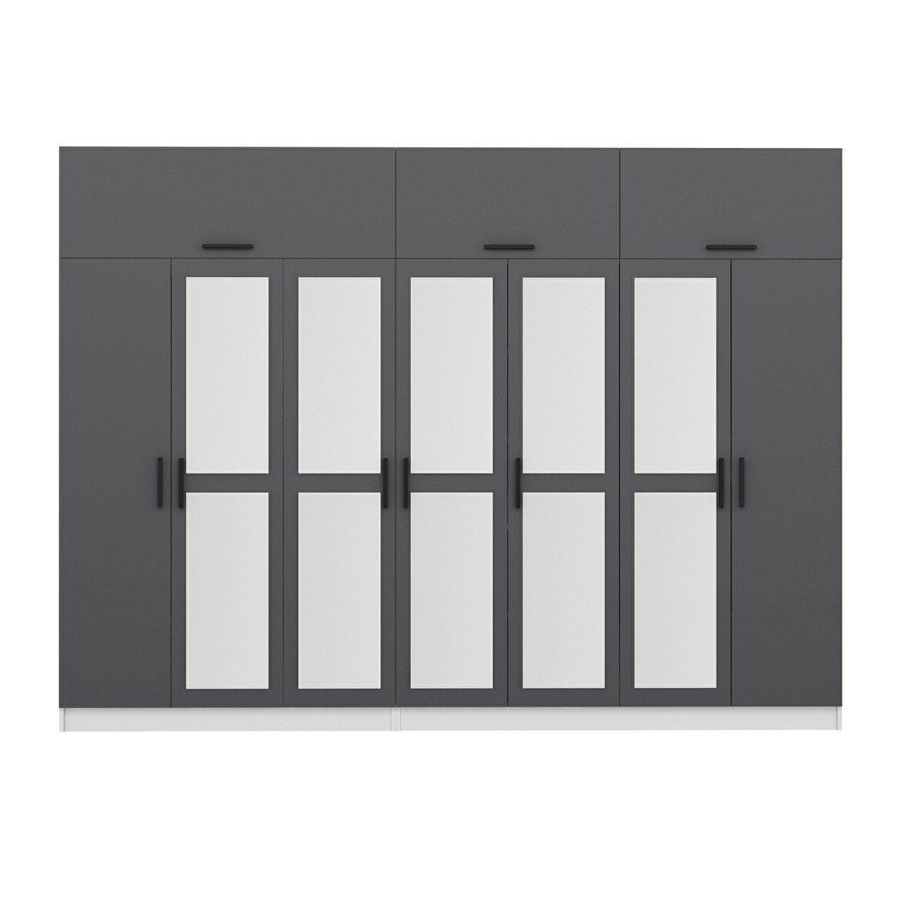 Ceramical Kts2 Modern Kitaplık / 5 Raflı - 60x180 Cm - Beyaz