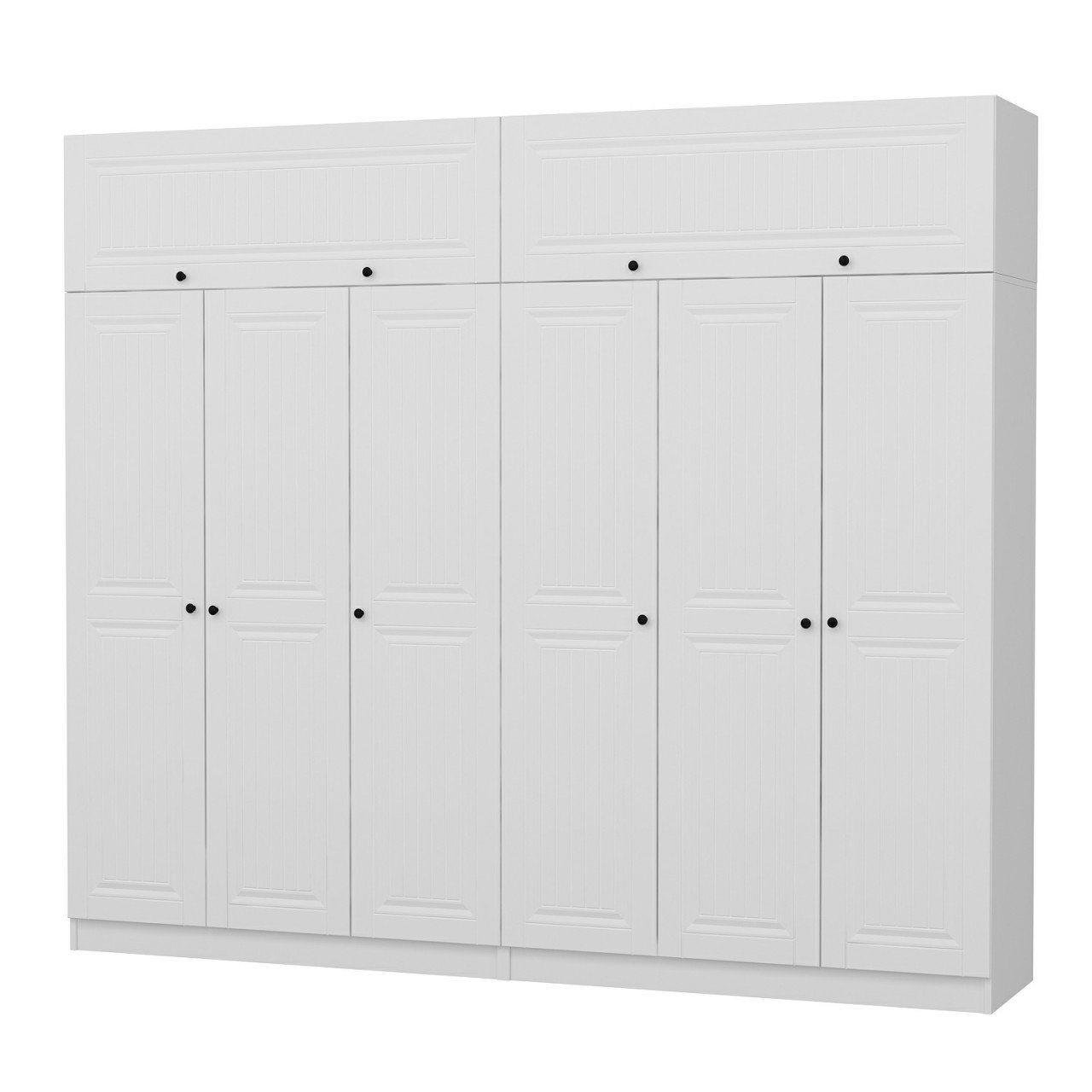Ceramical Raflı Masa - Beyaz