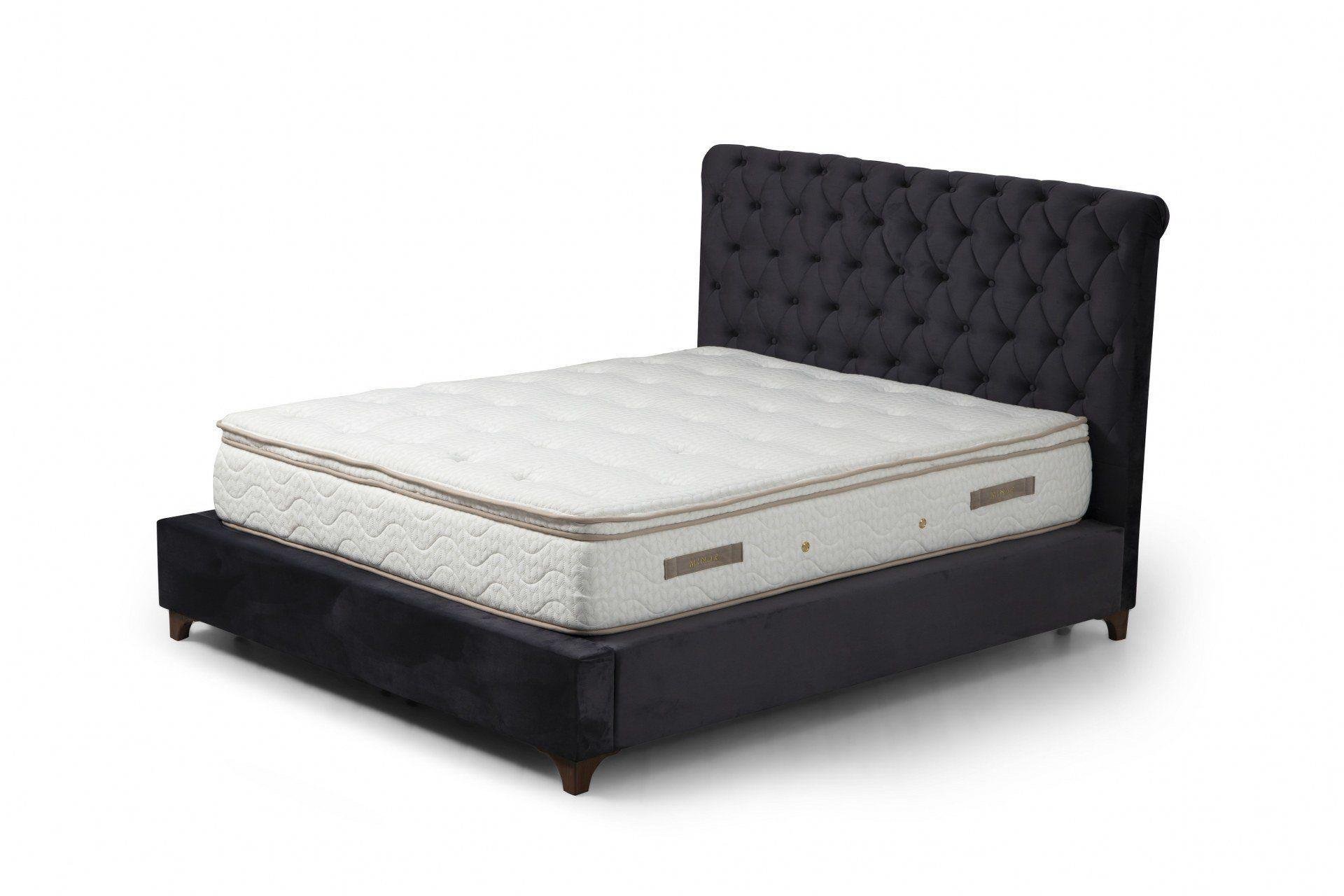 Deluxe Baza+Başlık+Yatak Antrasit