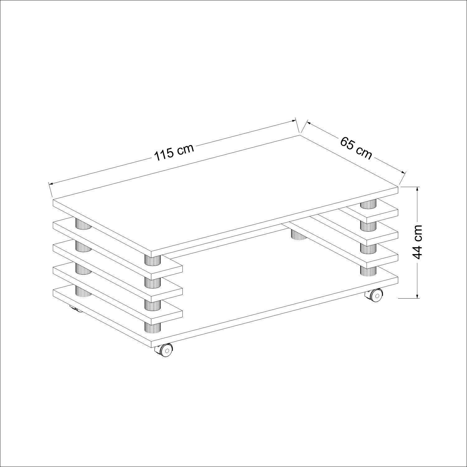 Ezo Orta Sehpa 115Cm - Efes Mermer