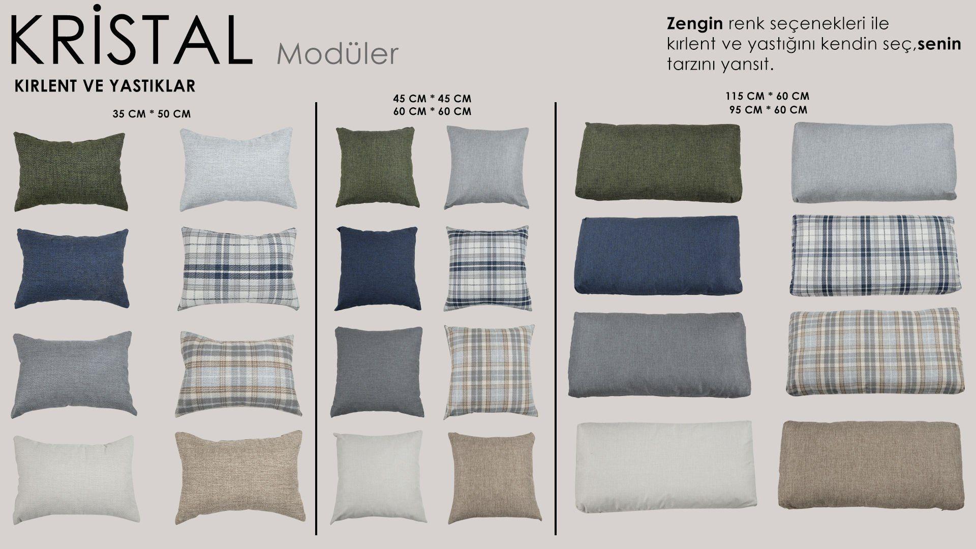 Kristal Kombin Modülü - Açık Gri