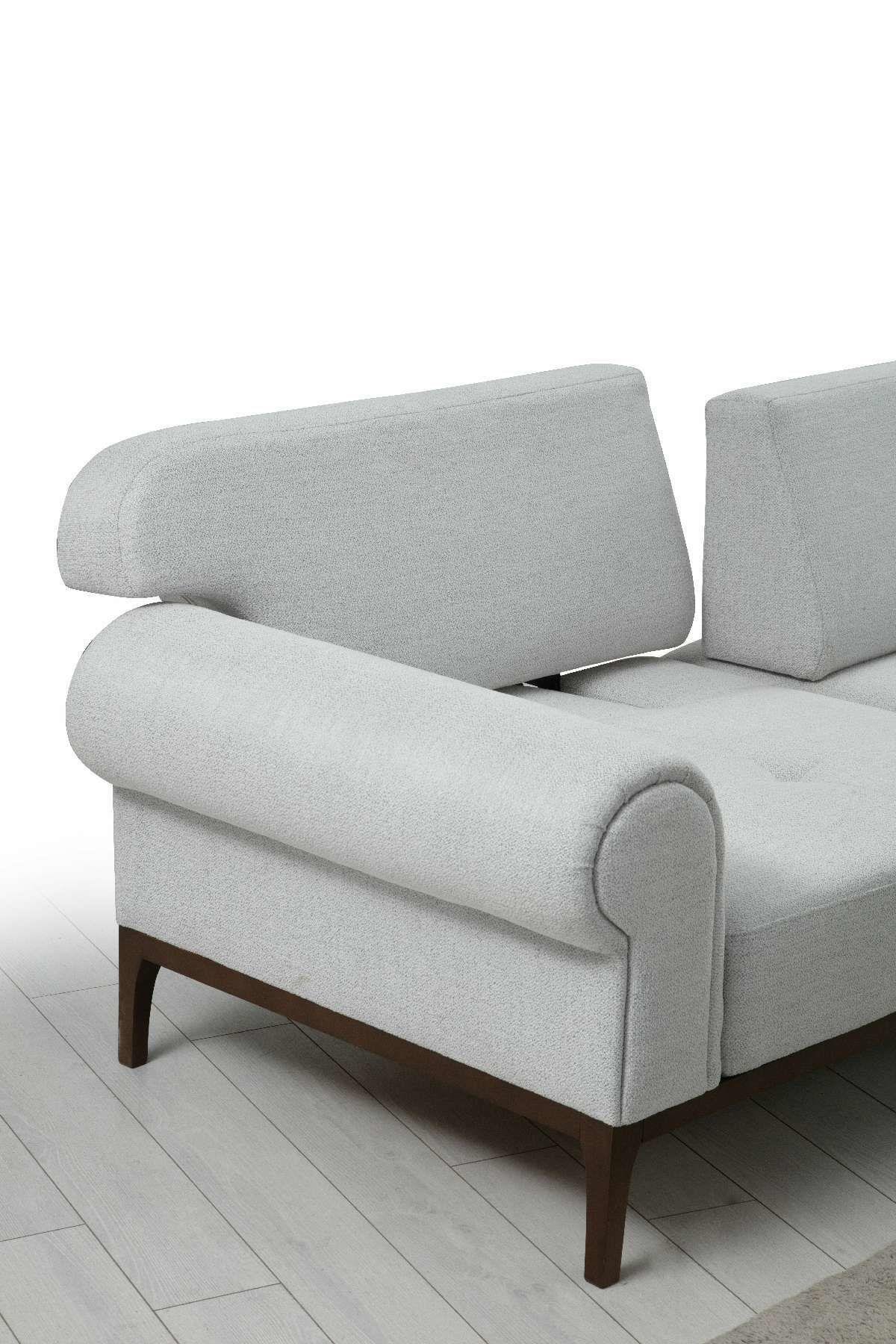MİNAR 200 CM MEBRAN C MUTFAK DOLABI BEYAZ ANTRASİT 200-MCBA2