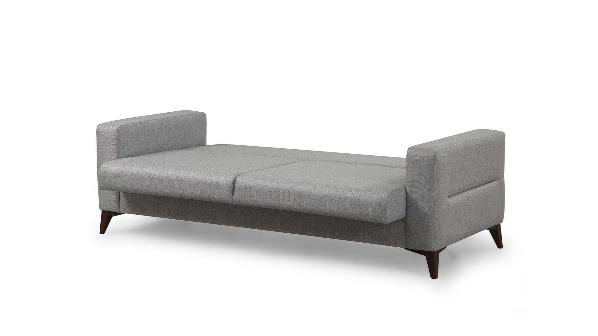 MİNAR 240 CM MEBRAN C MUTFAK DOLABI BEYAZ ANTRASİT 240-MCBA3