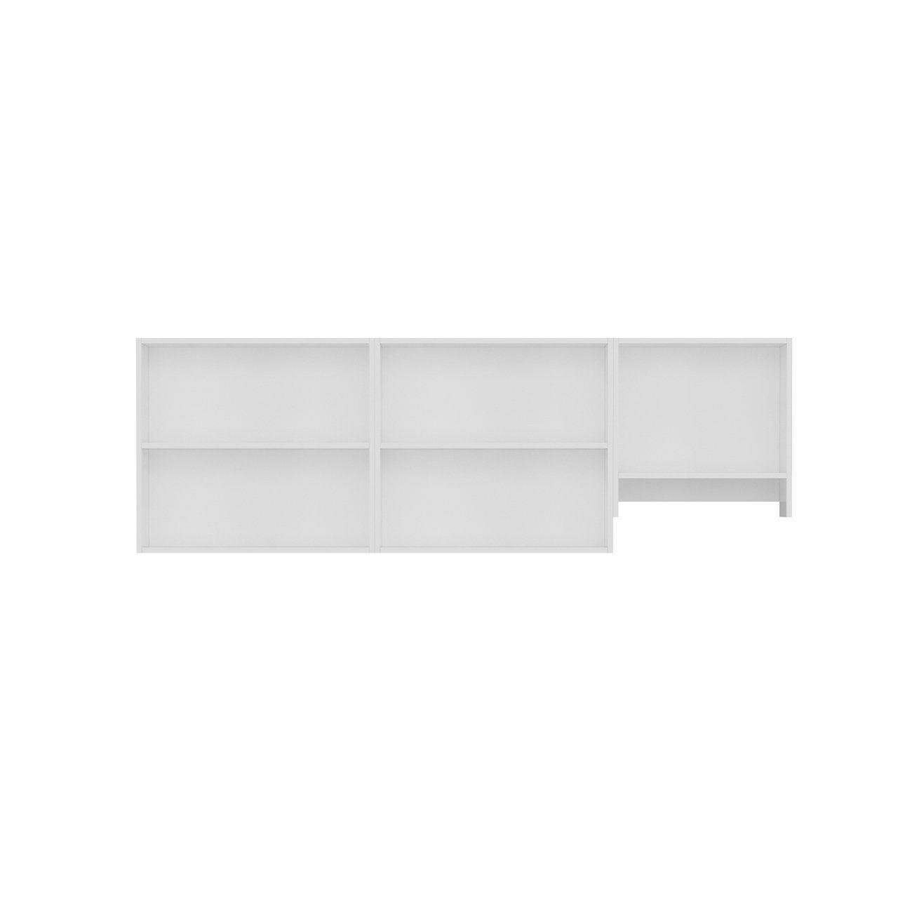 Minar 45 Cm Mutfak Boy Dolabı - Beyaz/Dore D45-D1