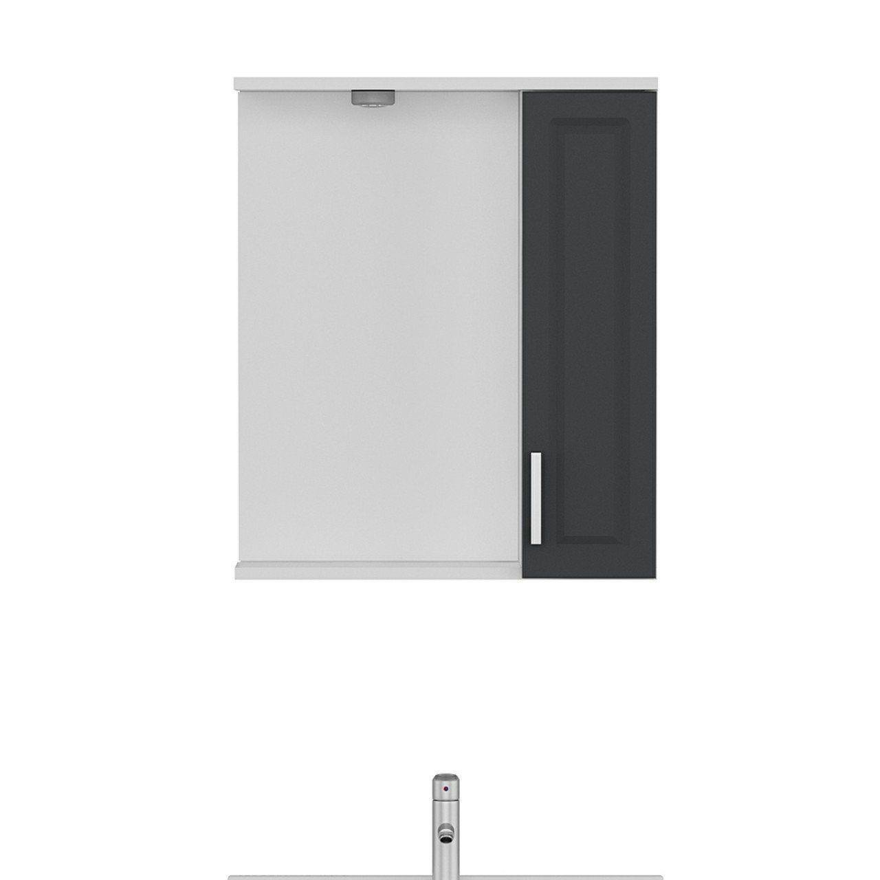 Minar Banyo Dolabı Üst 65Cm 1K1A Beyaz