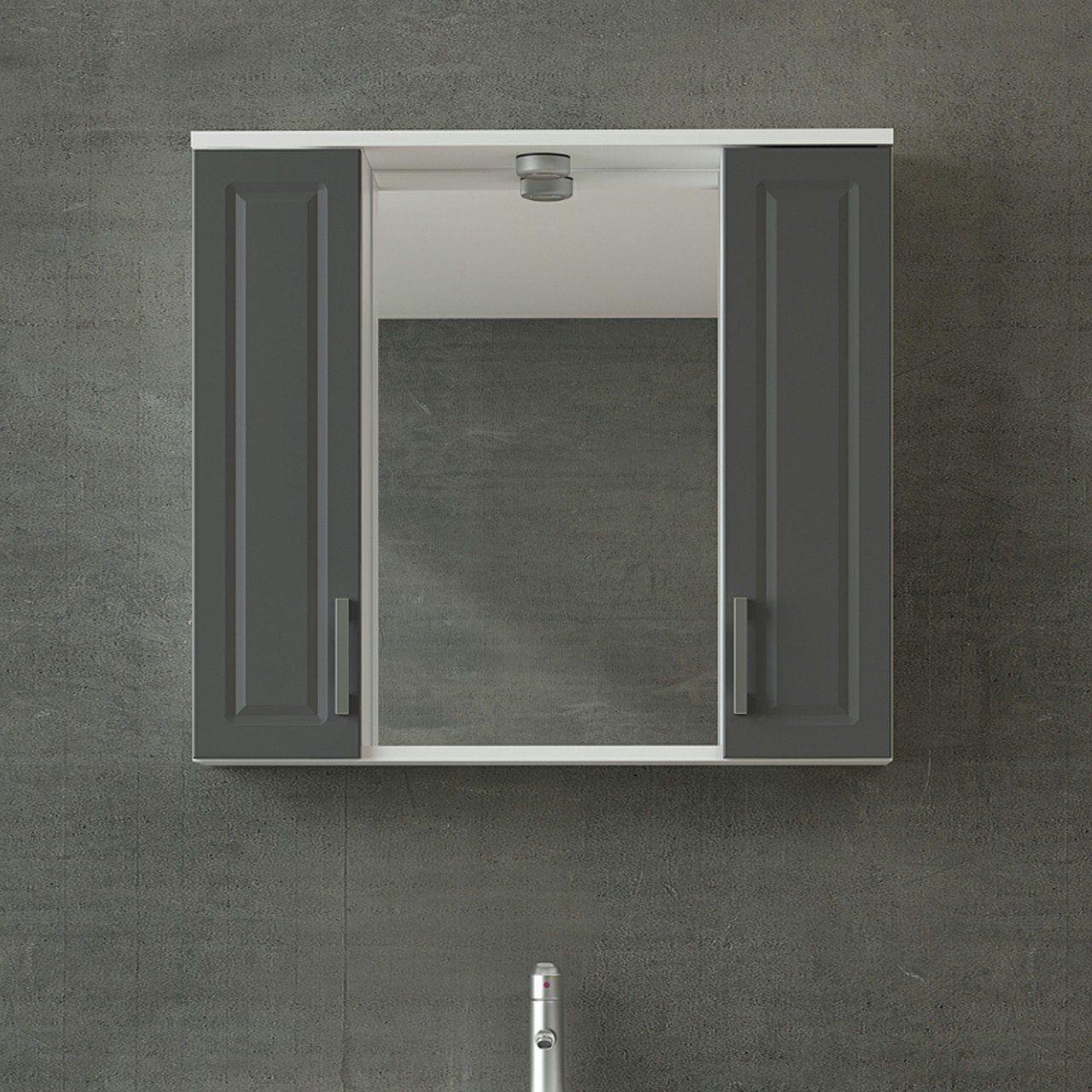 Minar Banyo Dolabı Üst 85Cm 2K1A Beyaz