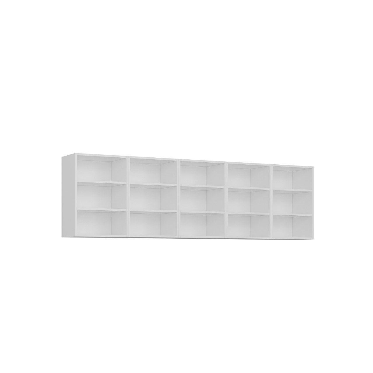 Minar Gizli Tutuculu Duvar Rafı 23 cm - P.Siyah