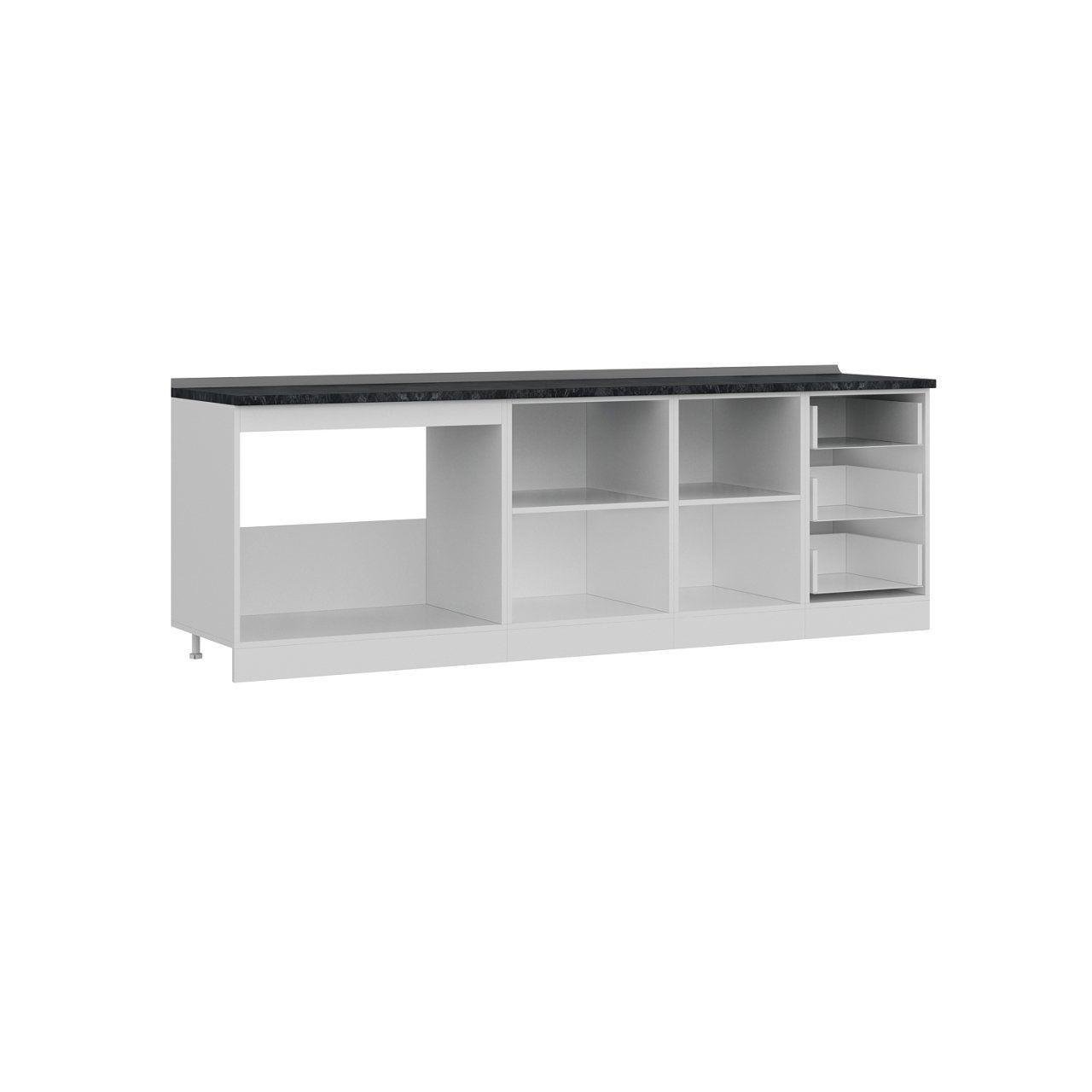 Minar Gizli Tutuculu Duvar Rafı 60 cm - Sonomo