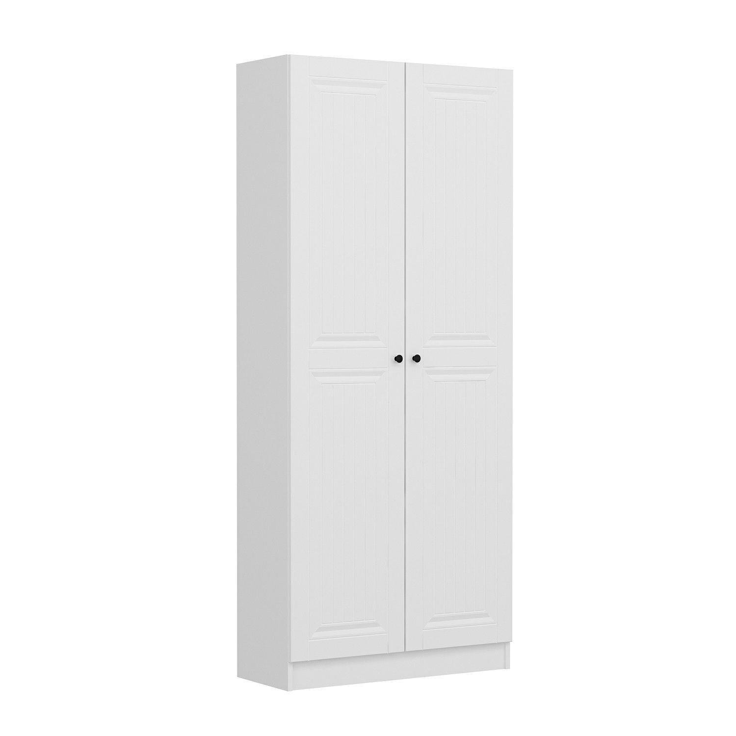 Minar Kale 210 Cm 2 Kapaklı 2B Raf Portmanto Byz Mbr İlkbahar Byz