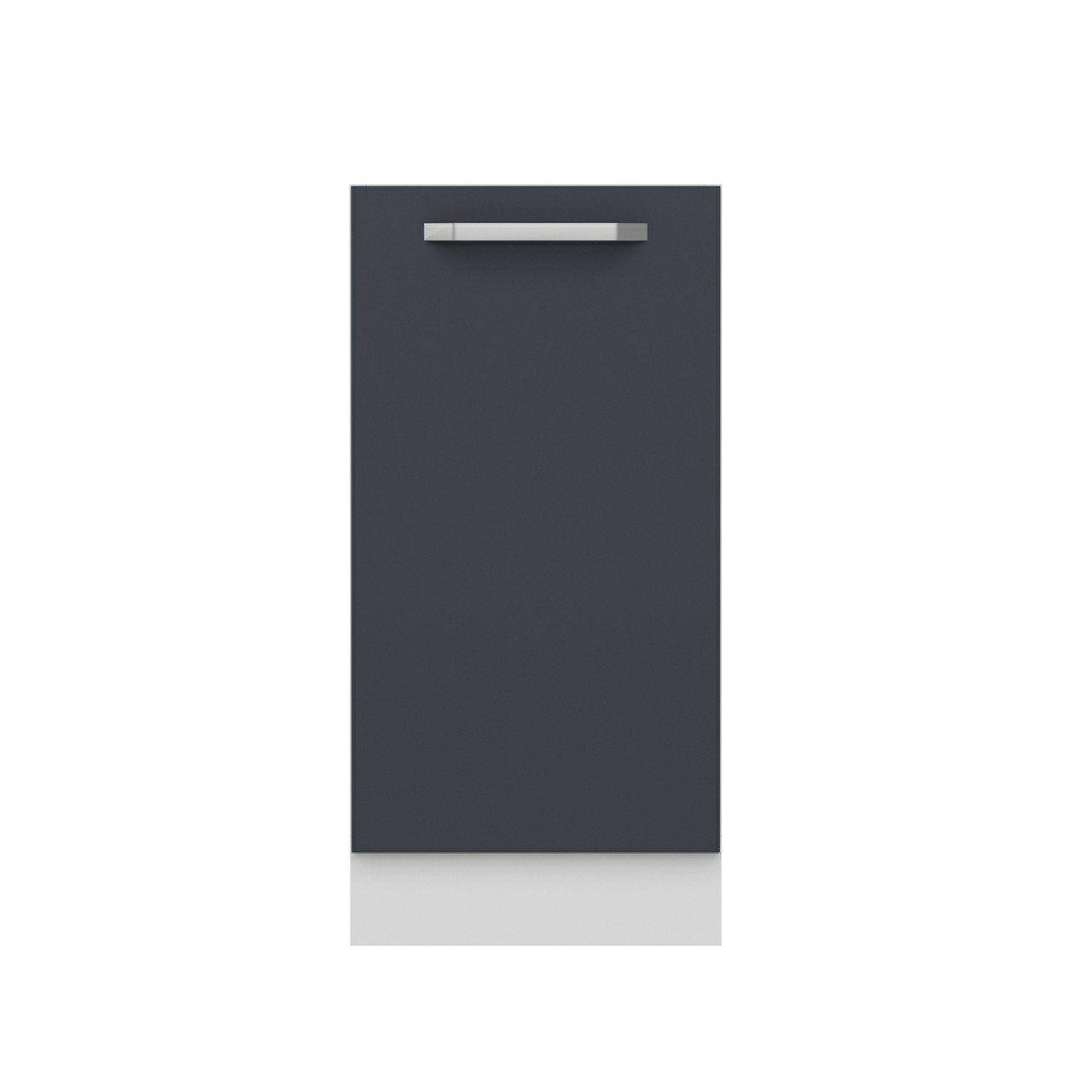 Minar Mutfak Alt Modül 1K1R 40Cm Dolap Beyaz/Antrasit - A1