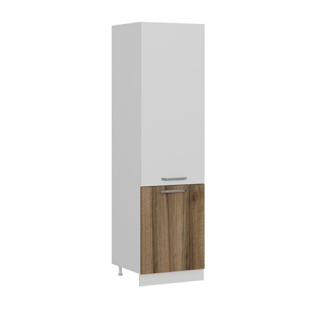 Minar Mutfak Alt Modül 1K1R 45Cm Dolap Beyaz/Antrasit - A1