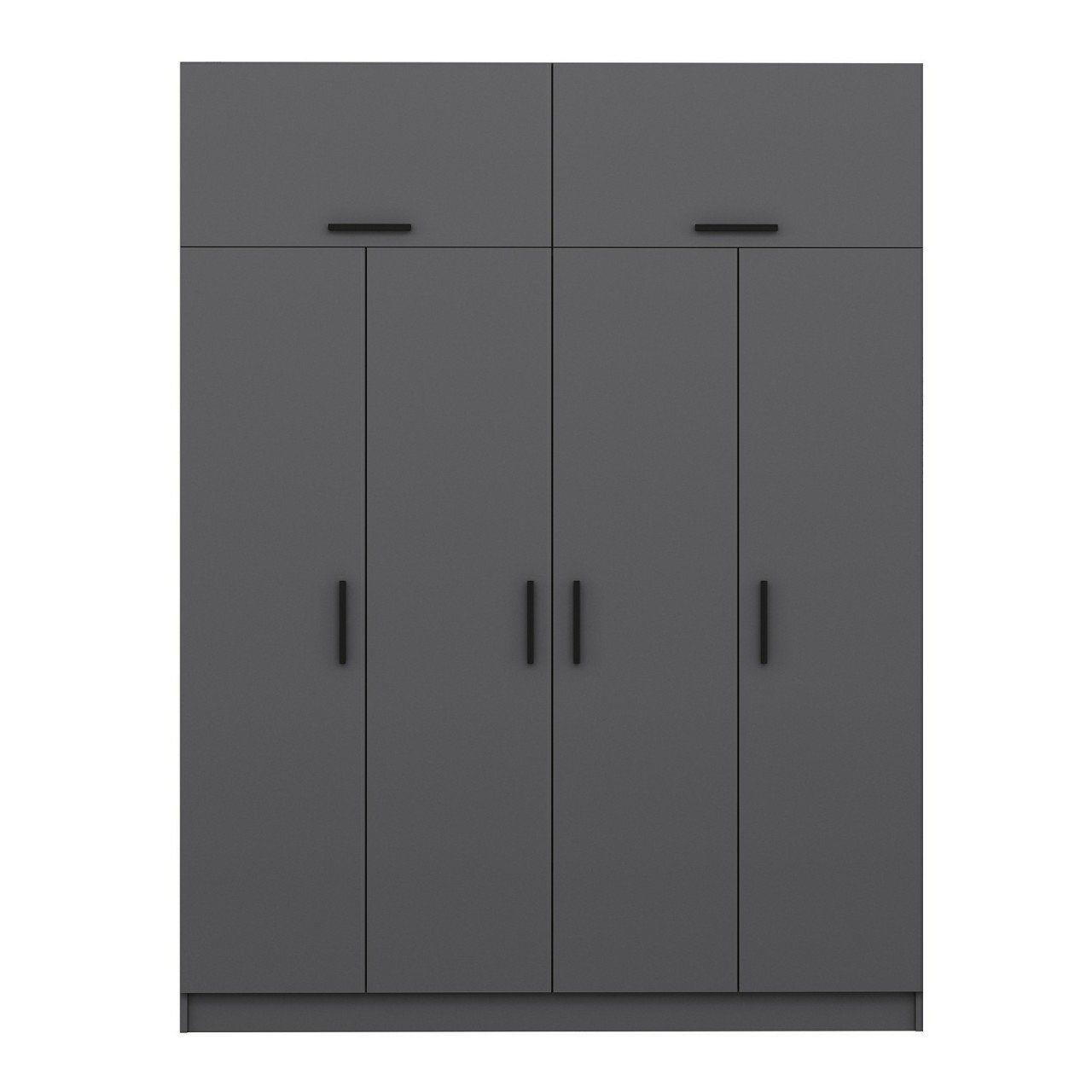 Minar Mutfak Modül Üst 1Dk 60Cm Asp Dolap Byz  Mebran C Antrasit