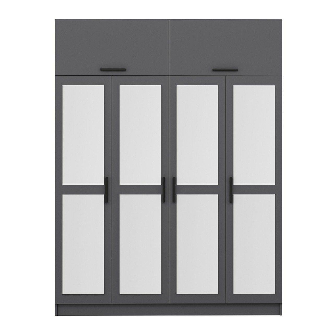 Minar Mutfak Modül Üst 2Dk1R 90Cm Dolap Byz Mebran C Antrasit