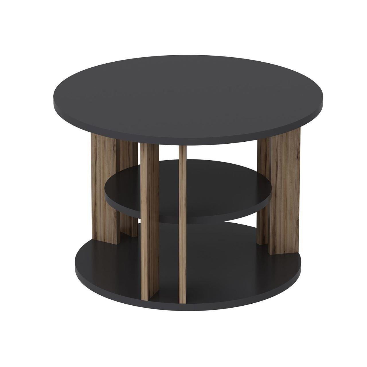 Minar Rilla Modern Orta Sehpa Çırağan/Antrasit
