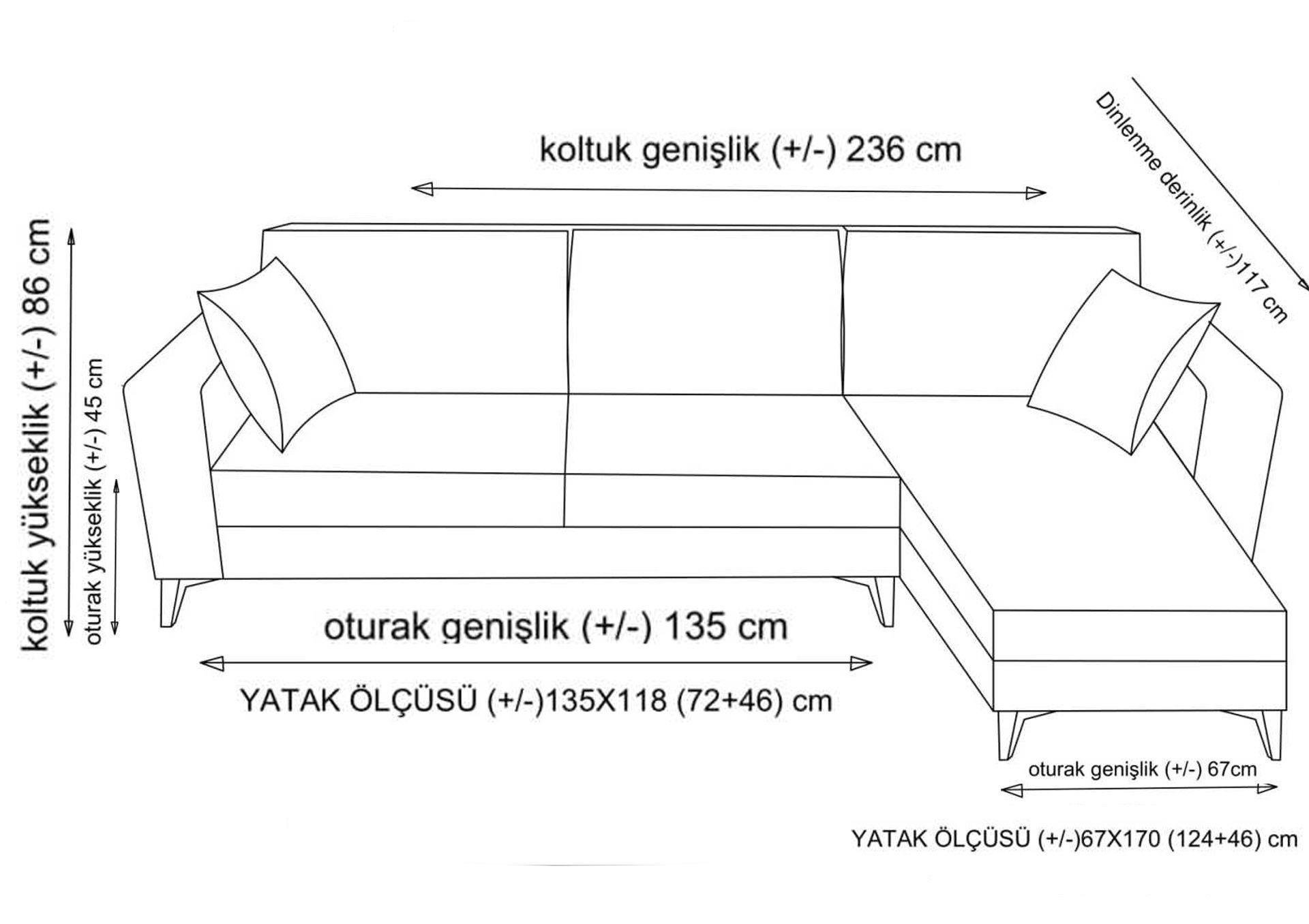 Minar Yağmur Tek Kişilik Ort Yatak 120x200