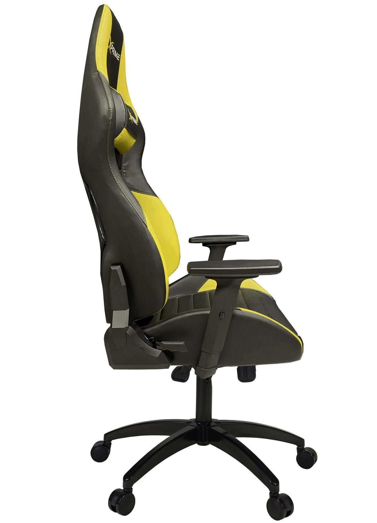 XPrime Hero Oyuncu Koltuğu Sarı