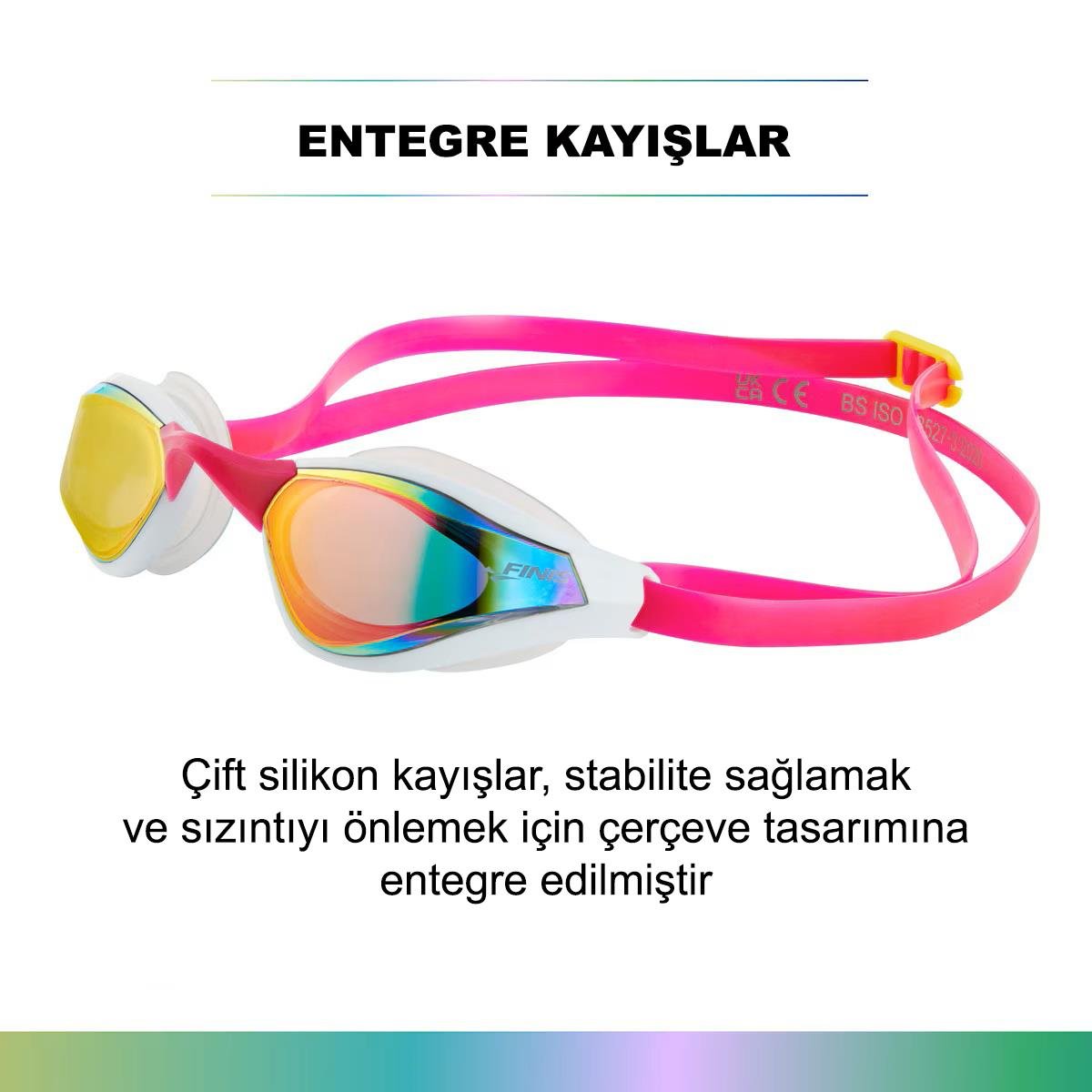 Mach 1 Elit Yarış Gözlüğü Pink Opal