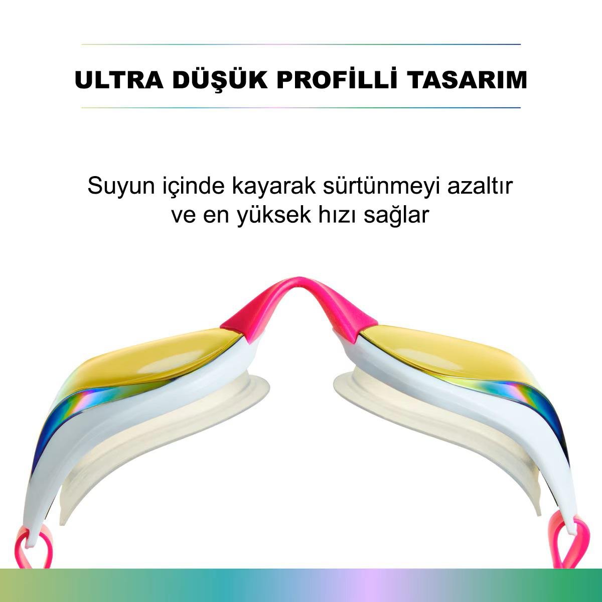 Mach 1 Elit Yarış Gözlüğü Pink Opal