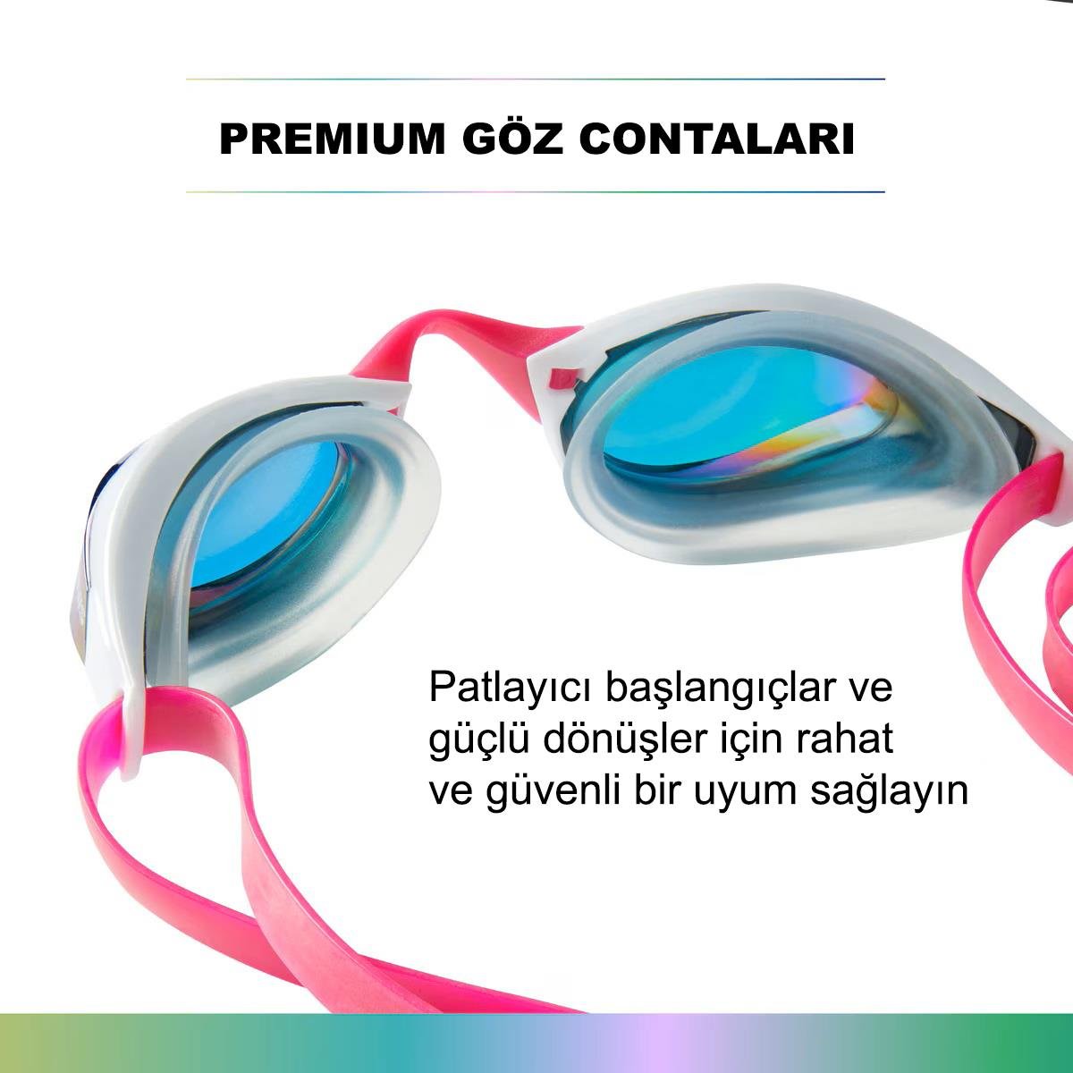 Mach 1 Elit Yarış Gözlüğü Pink Opal