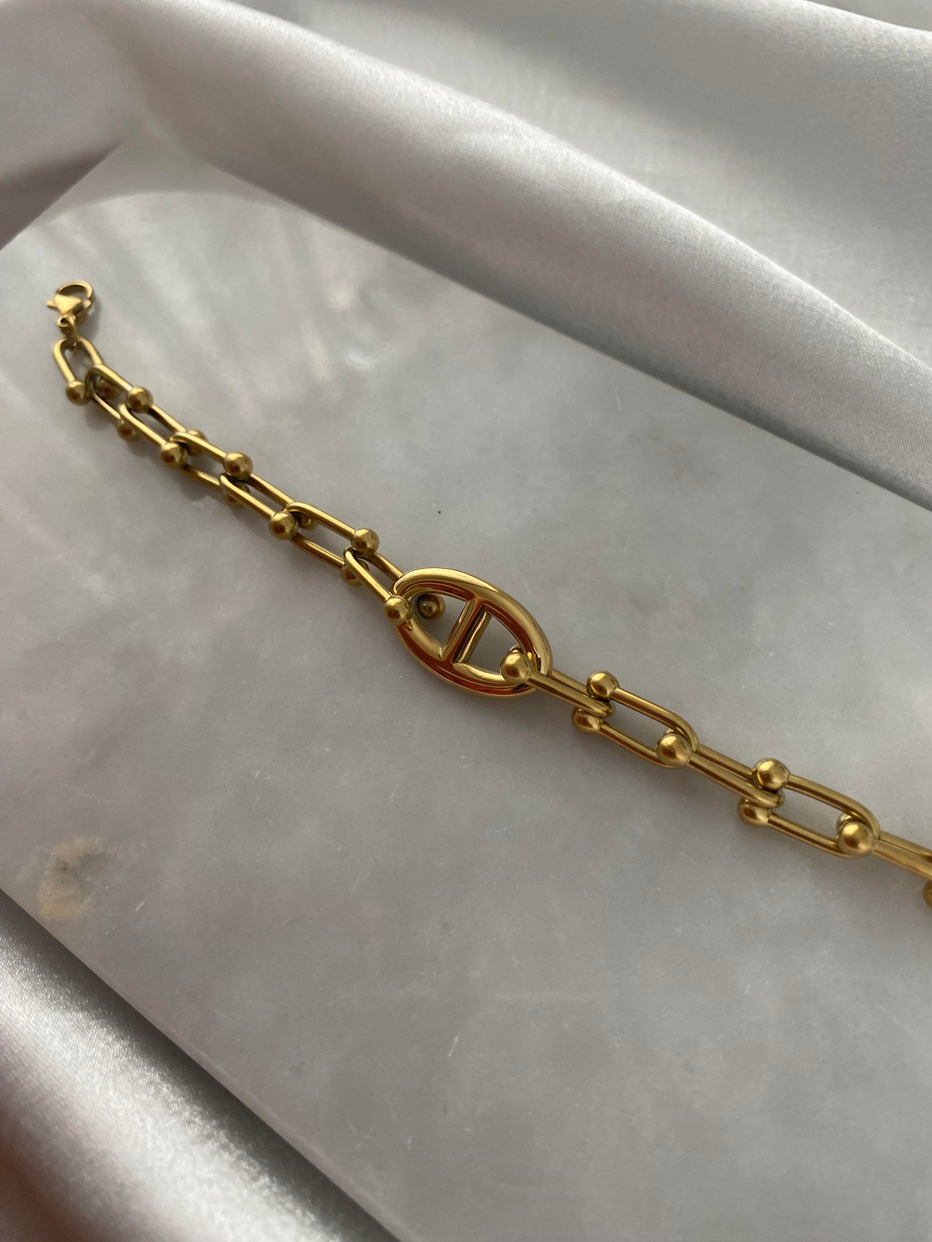 Çelik Tiffany Model Bileklik Gold