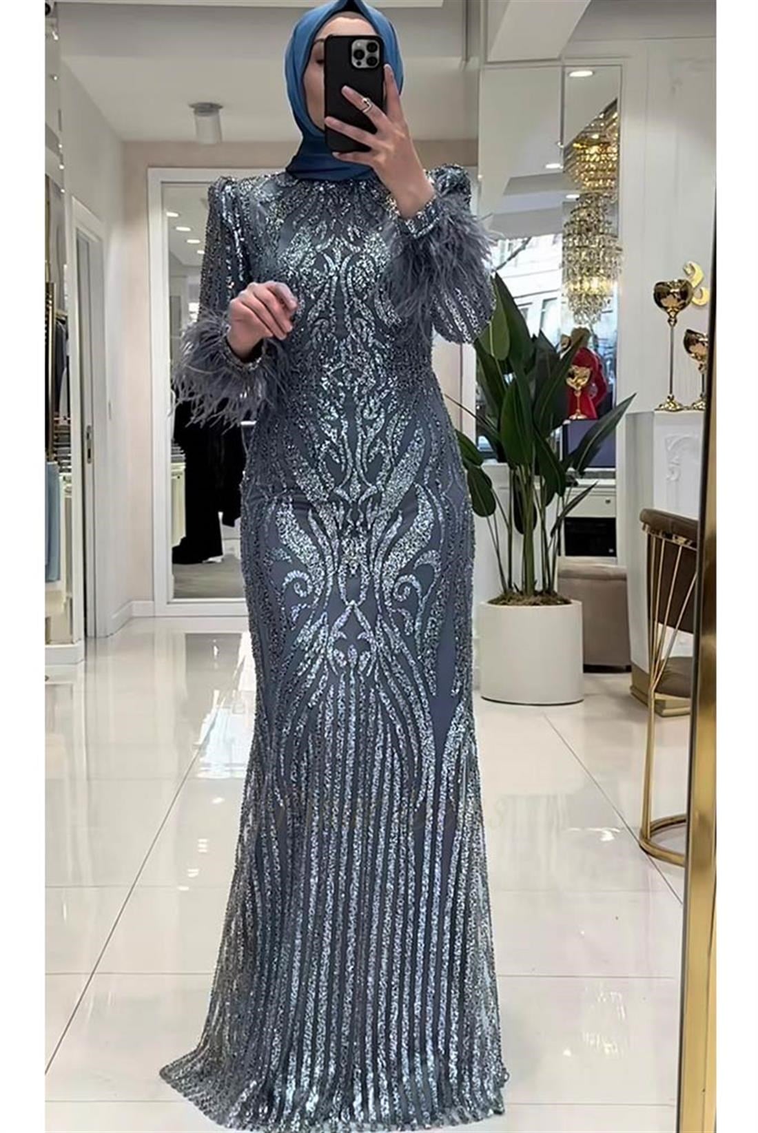 Pınar Şems Bengi Abiye İndigo