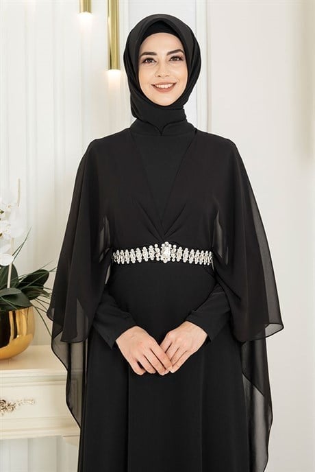 Pınar Şems Ceyda Elbise Siyah
