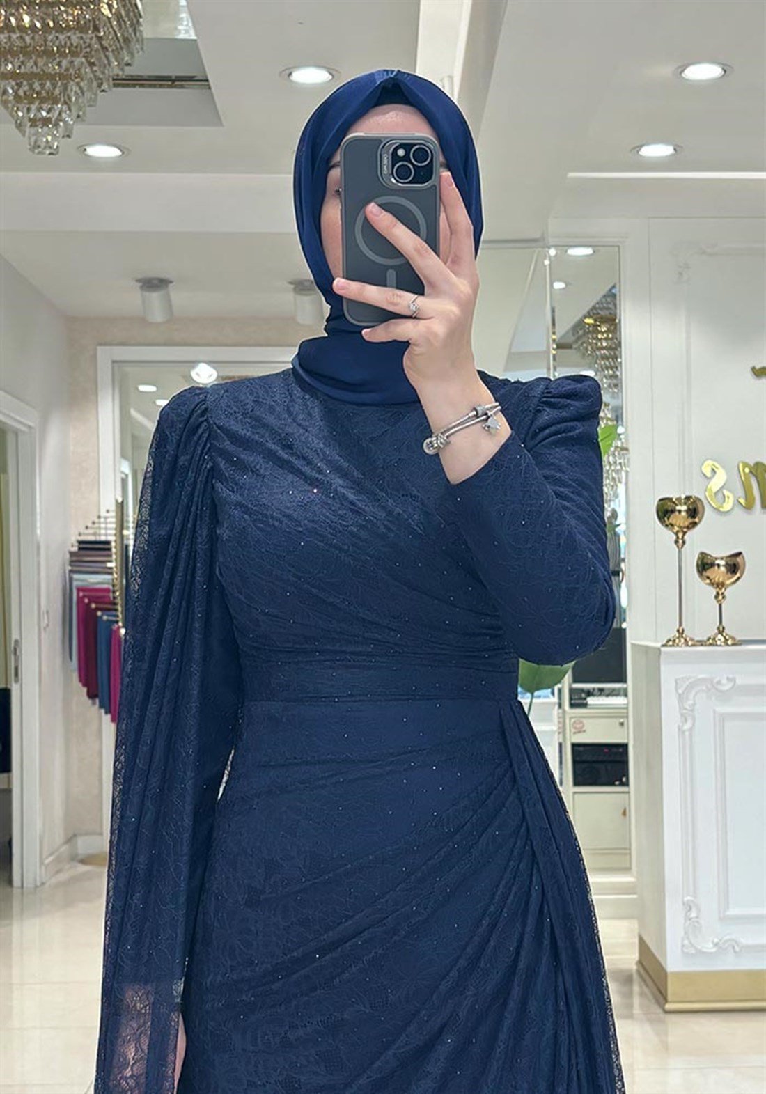 Pınar Şems Özdil Abiye Lacivert