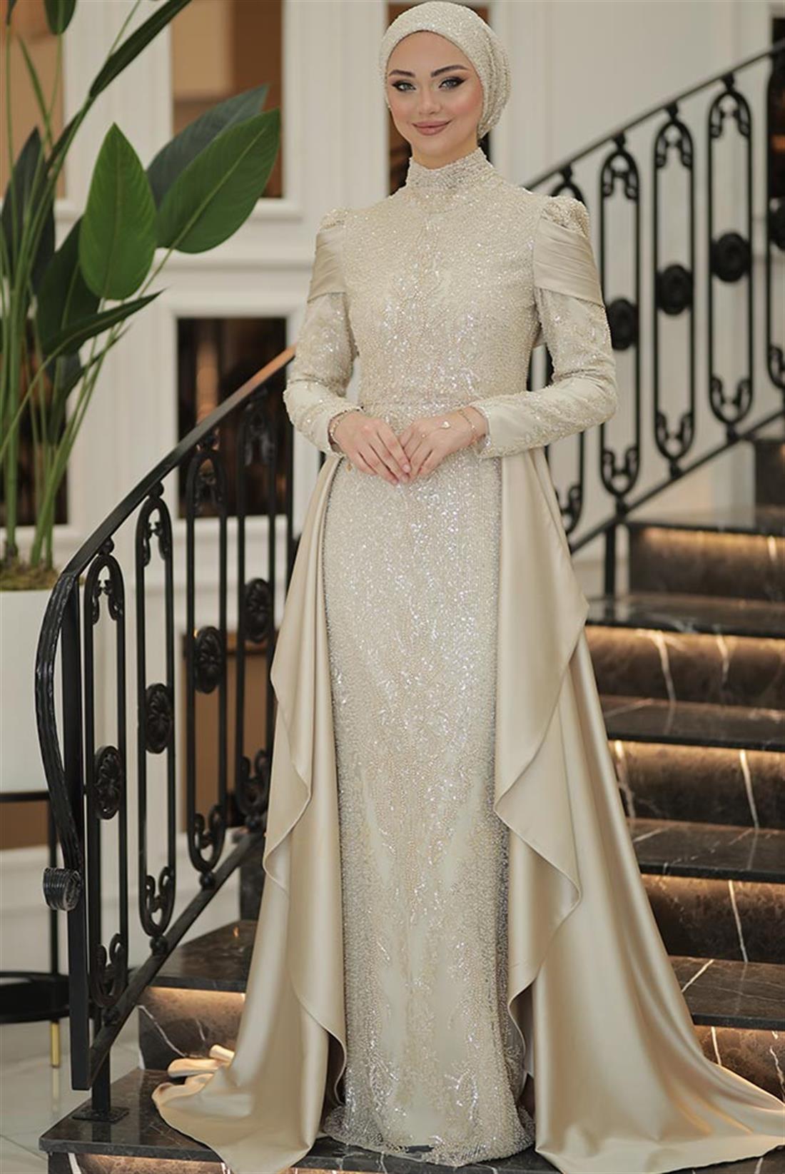Pınar Şems Seray Abiye Gold