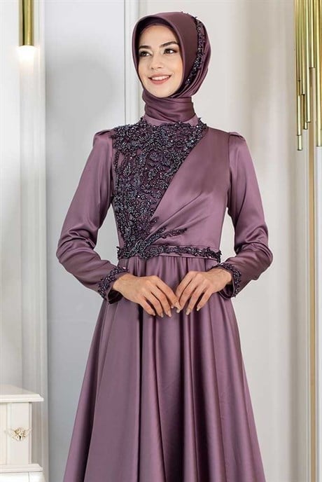 Pınar Şems Serra Abiye Lila