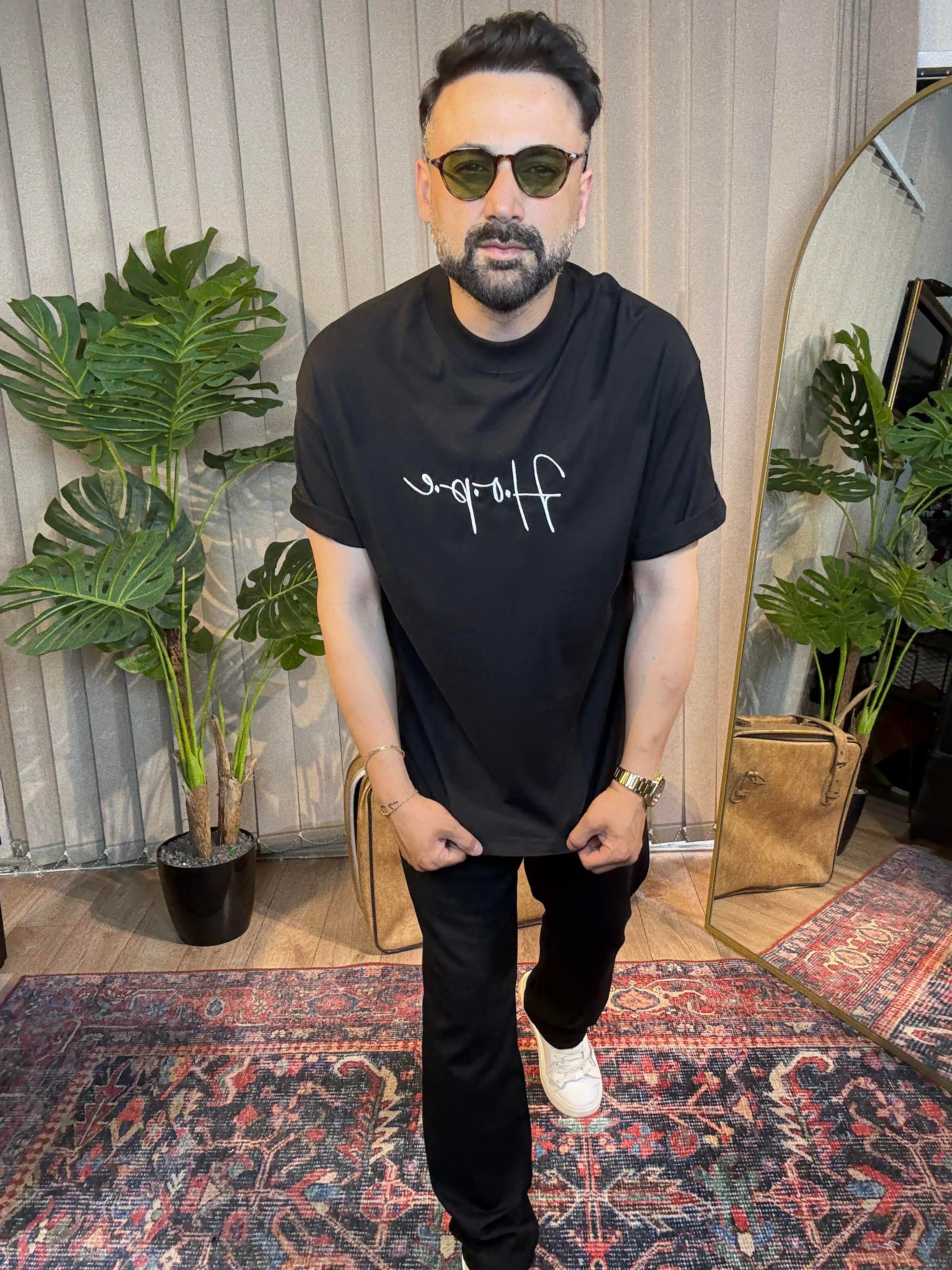 Baskılı oversize T-Shirt 